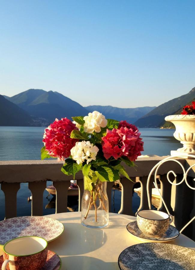 Ortensie & Oleandri Al Lago - By Myhomeincomo Argegno Exterior foto